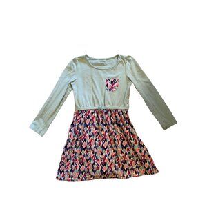 Gymboree Green & Heart Dress 5T